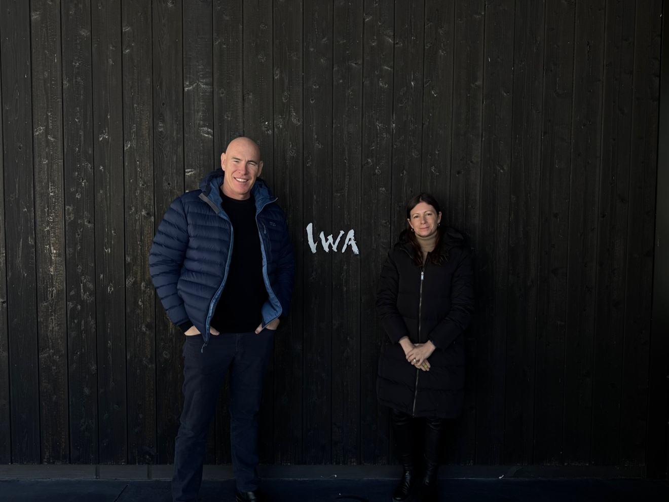 Maison V founders at the IWA sake brewery, Japan